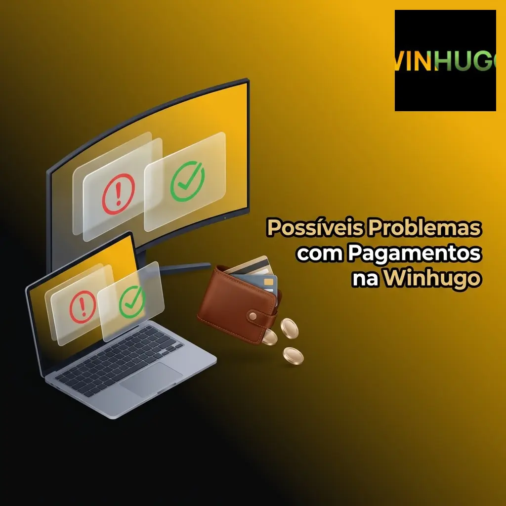 Problemas comuns com pagamentos na Winhugo: depósitos, saques e erros de cartão com soluções práticas.