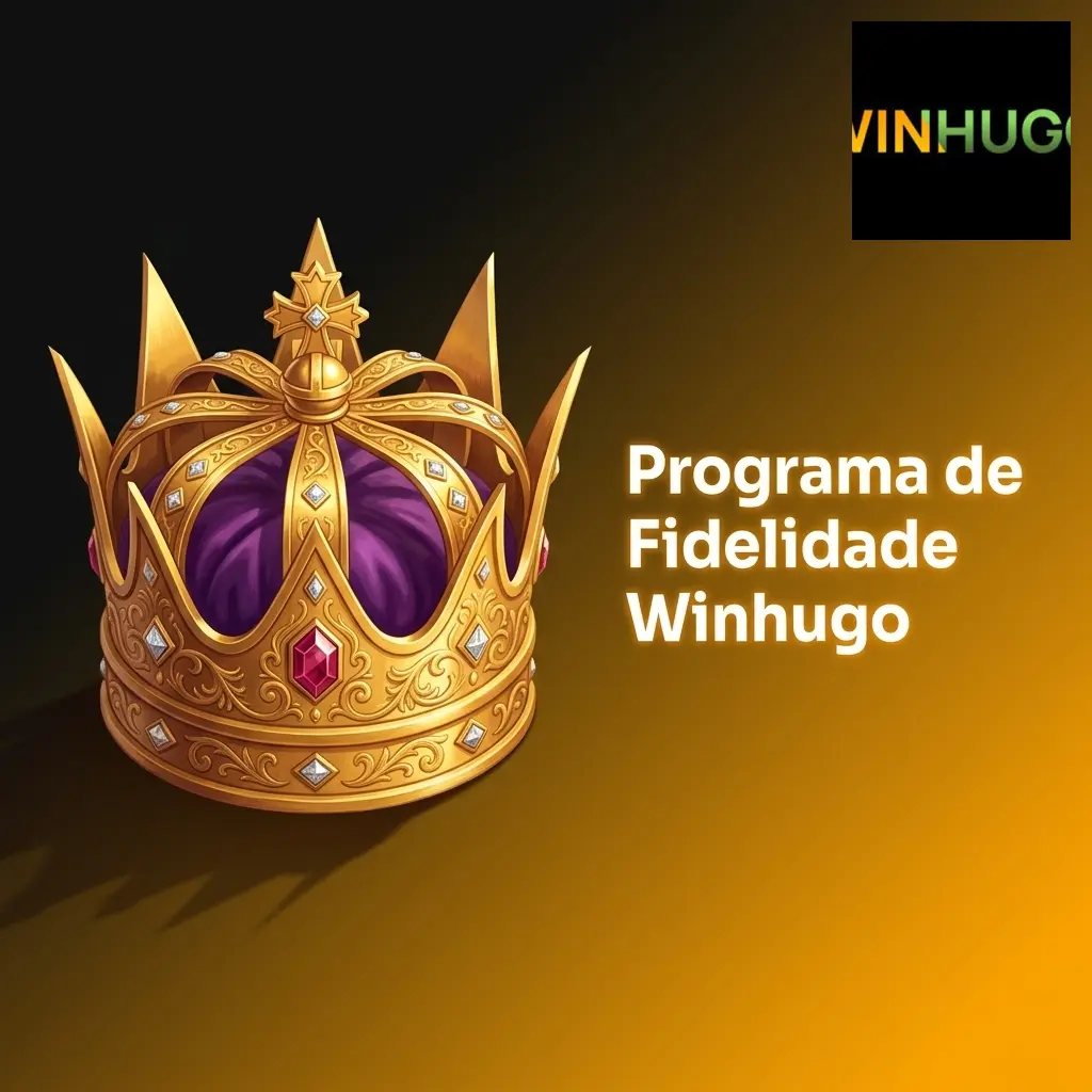 Programa de Fidelidade Winhugo com níveis Bronze, Prata, Ouro, Platina e VIP para jogadores brasileiros
