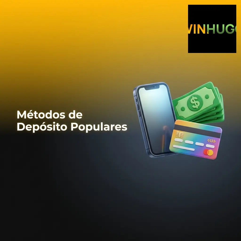 Métodos de depósito na Winhugo: Pix, Skrill, Visa e Mastercard disponíveis para usuários no Brasil