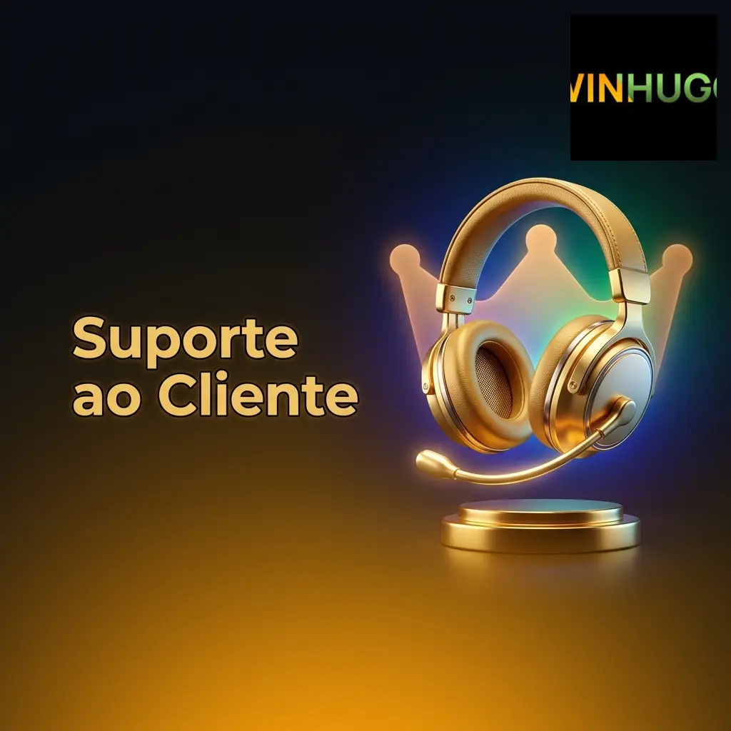 Suporte ao cliente Winhugo disponível 24/7 via chat, e-mail, central de ajuda e formulário de contato